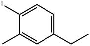 4-エチル-1-ヨード-2-メチルベンゼン 化学構造式