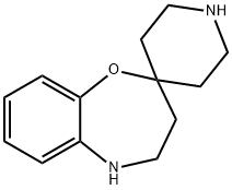 4,5-二氢-3H-螺[苯并[B][1,4]氧杂ZEP??炔E-2,4'-哌啶 结构式