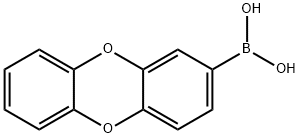 dibenzo[b,e][1,4]dioxin-2-ylboronic acid 结构式