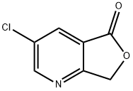 3-Chlorofuro[3,4-b]pyridin-5(7H)-one Struktur
