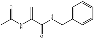 2-(Acetylamino)-N-(phenylmethyl)-2-propenamide Structure