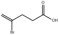 4-bromo-pent-4-enoic acid Structure
