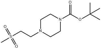 870007-74-2 tert-butyl 4-(2-(methylsulfonyl)ethyl)piperazine-1-carboxylate