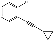 2-(Cyclopropylethynyl)phenol Structure