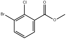 3-ブロモ-2-クロロ安息香酸メチル 化学構造式
