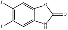 5,6-Difluoro-3H-benzooxazol-2-one Structure
