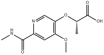 (S)-2-((4-methoxy-6-(methylcarbamoyl)pyridin-3-yl)oxy)propanoic acid(WXG00262)