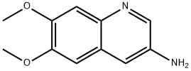 6,7-dimethoxyquinolin-3-amine Struktur