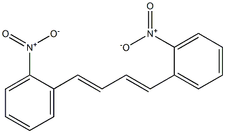 (1E,3E)-1,4-Bis(2-Nitrophenyl)Buta-1,3-Diene, 87259-89-0, 结构式