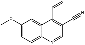 6-methoxy-4-vinylquinoline-3-carbonitrile Structure