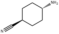 trans-4-Aminocyclohexanecarbonitrile Structure