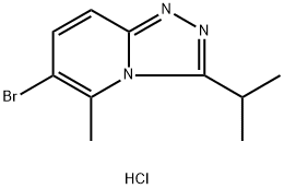876373-04-5 6-Bromo-3-isopropyl-5-methyl-[1,2,4]triazolo[4,3-a]pyridine hydrochloride
