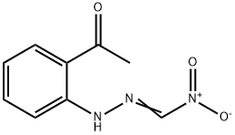 (E)-1-(2-(2-(nitromethylene)hydrazinyl)phenyl)ethanone,87953-97-7,结构式