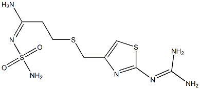 Famotidine EP Impurity A Structure