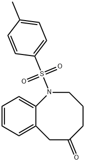 1-tosyl-1,2,3,4-tetrahydrobenzo[b]azocin-5(6H)-one Structure