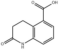 2-oxo-1,2,3,4-tetrahydroquinoline-5-carboxylic acid Structure