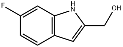 1H-Indole-2-methanol, 6-fluoro- Structure