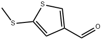 2-(Methylthio)thiophene-4-carboxaldehyde Struktur