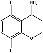 5,8-DIFLUOROCHROMAN-4-AMINE-HCL Structure