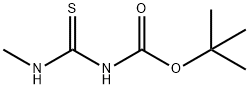 Carbamic acid, N-
[(methylamino)thioxomethyl]-, 1,1-
dimethylethyl ester Struktur