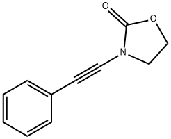 3-(2-phenylethynyl)-2-oxazolidinone Struktur