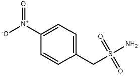 4-nitrobenzenemethanesulphonamide Structure