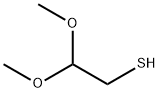 2,2-dimethoxyethanethiol 化学構造式