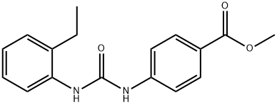 891407-20-8 methyl 4-(3-(2-ethylphenyl)ureido)benzoate