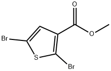 Methyl 2,5-dibromothiophene-3-carboxylate Structure