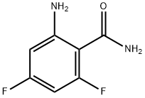 2-Amino-4,6-difluorobenzamide Struktur