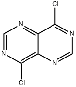 4,8-二氯嘧啶[5,4-D]嘧啶 结构式