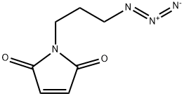 1-(3-Azidopropyl)-1H-pyrrole-2,5-dione,896465-45-5,结构式