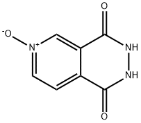 1,6-dihydroxypyrido[3,4-d]pyridazin-4-one Struktur