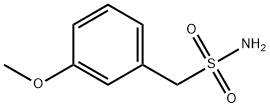 (3-Methoxyphenyl)methanesulfonamide Struktur