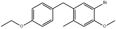 898538-39-1 1-溴-5[(4-乙氧基苯基)甲基]-2-甲氧基-4-甲基苯