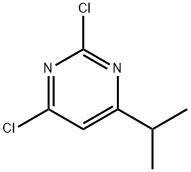 2,4-Dichloro-6-isopropylpyrimidine Structure