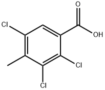 2,3,5-三氯-4-甲基苯甲酸甲酯,89978-34-7,结构式