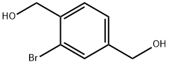 (2-bromo-1,4-phenylene)dimethanol Structure