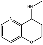 3,4-dihydro-N-methyl-2H-Pyrano[3,2-b]pyridin-4-amine Structure