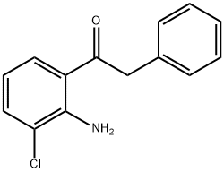1-(2-Amino-3-chlorophenyl)-2-phenylethan-1-one,90033-65-1,结构式
