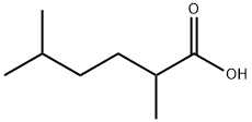 2,5-二甲基己酸, 90201-13-1, 结构式