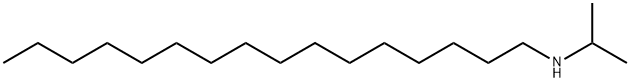 N- isopropyl hexadecylamine Structure