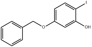 5-(benzyloxy)-2-iodophenol Struktur