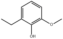 2-ETHYL-6-METHOXYPHENOL 结构式