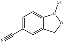 1-hydroxy-1,3-dihydrobenzo[c][1,2]oxaborole-5-carbonitrile, 905710-80-7, 结构式