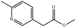 Methyl 2-(6-methylpyridin-3-yl)acetate Struktur