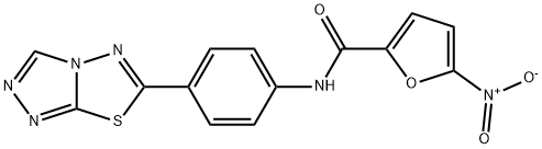 906214-64-0 5-nitro-N-[4-([1,2,4]triazolo[3,4-b][1,3,4]thiadiazol-6-yl)phenyl]furan-2-carboxamide