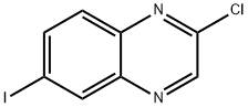 2-Chloro-6-iodoquinoxaline Struktur