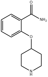 2-(Piperidin-4-yloxy)benzamide Structure