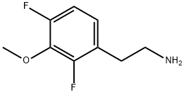 2-(2,4-Difluoro-3-methoxyphenyl)ethanamine Structure